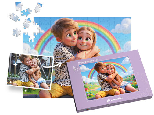 Puzzle personnalisé Art IA